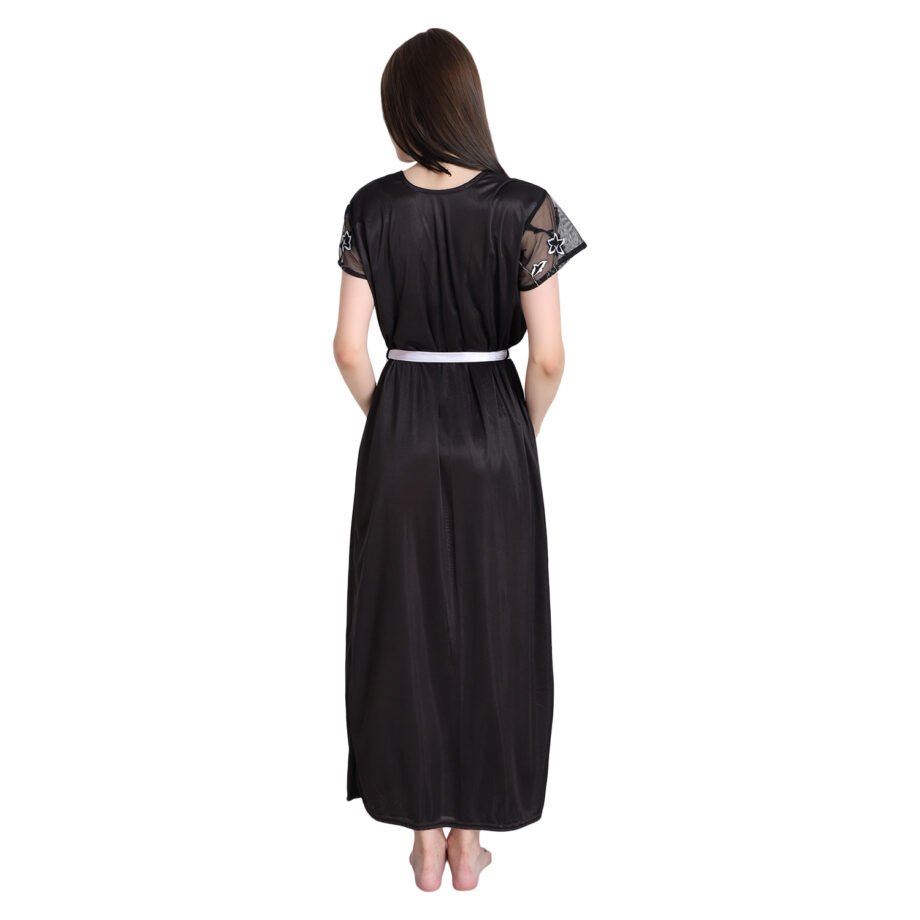 Sreyansh Fashion Bridal Black Nighty set