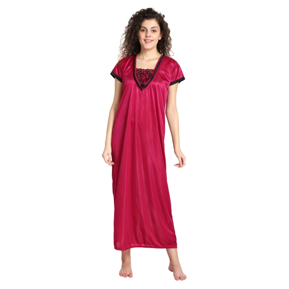 Sreyansh Fashion Dark Pink Nighty