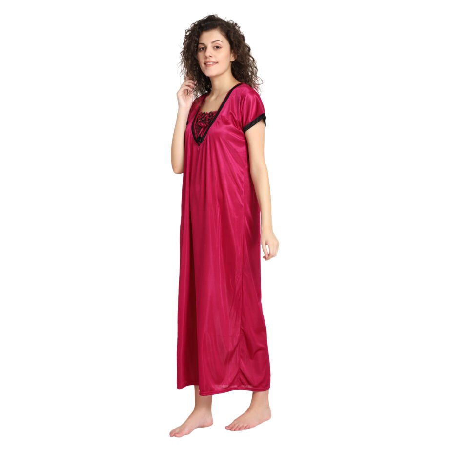 Sreyansh Fashion Dark Pink Nighty