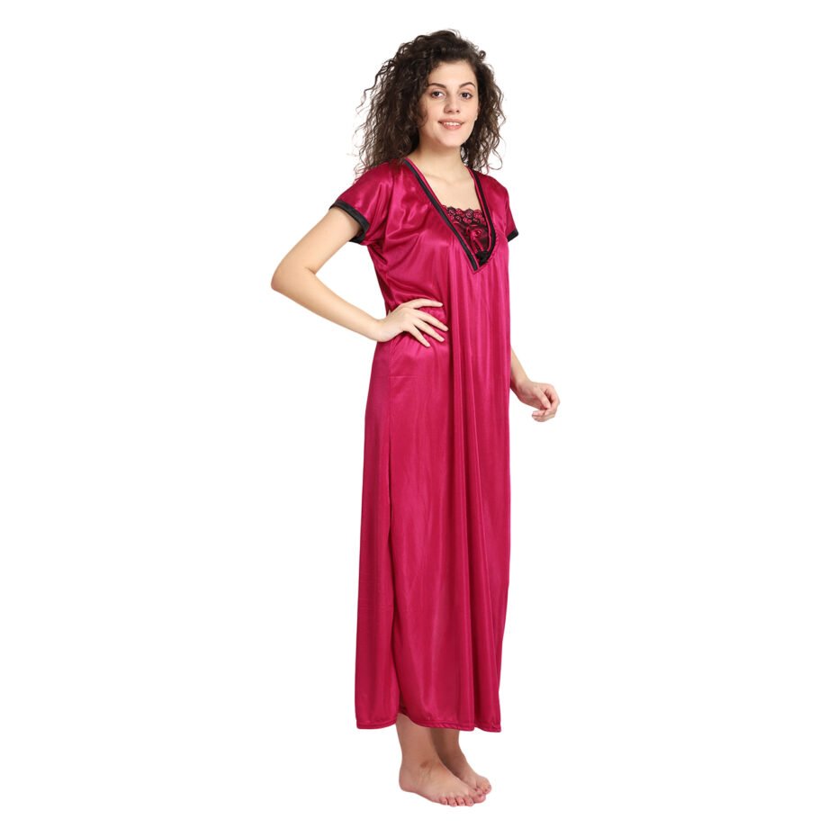Sreyansh Fashion Dark Pink Nighty
