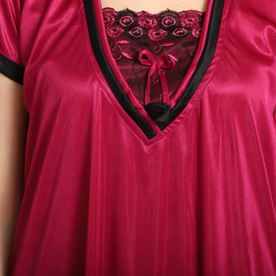 Sreyansh Fashion Dark Pink Nighty