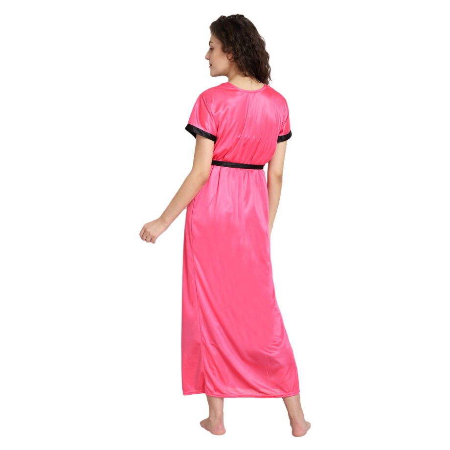 Sreyansh Fashion Two piece Carrot nighty with robe